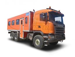 Вахтовый автобус на шасси Scania G360 CB6X6EHZ
