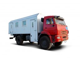 Вахтовый автобус на шасси КАМАЗ 43502