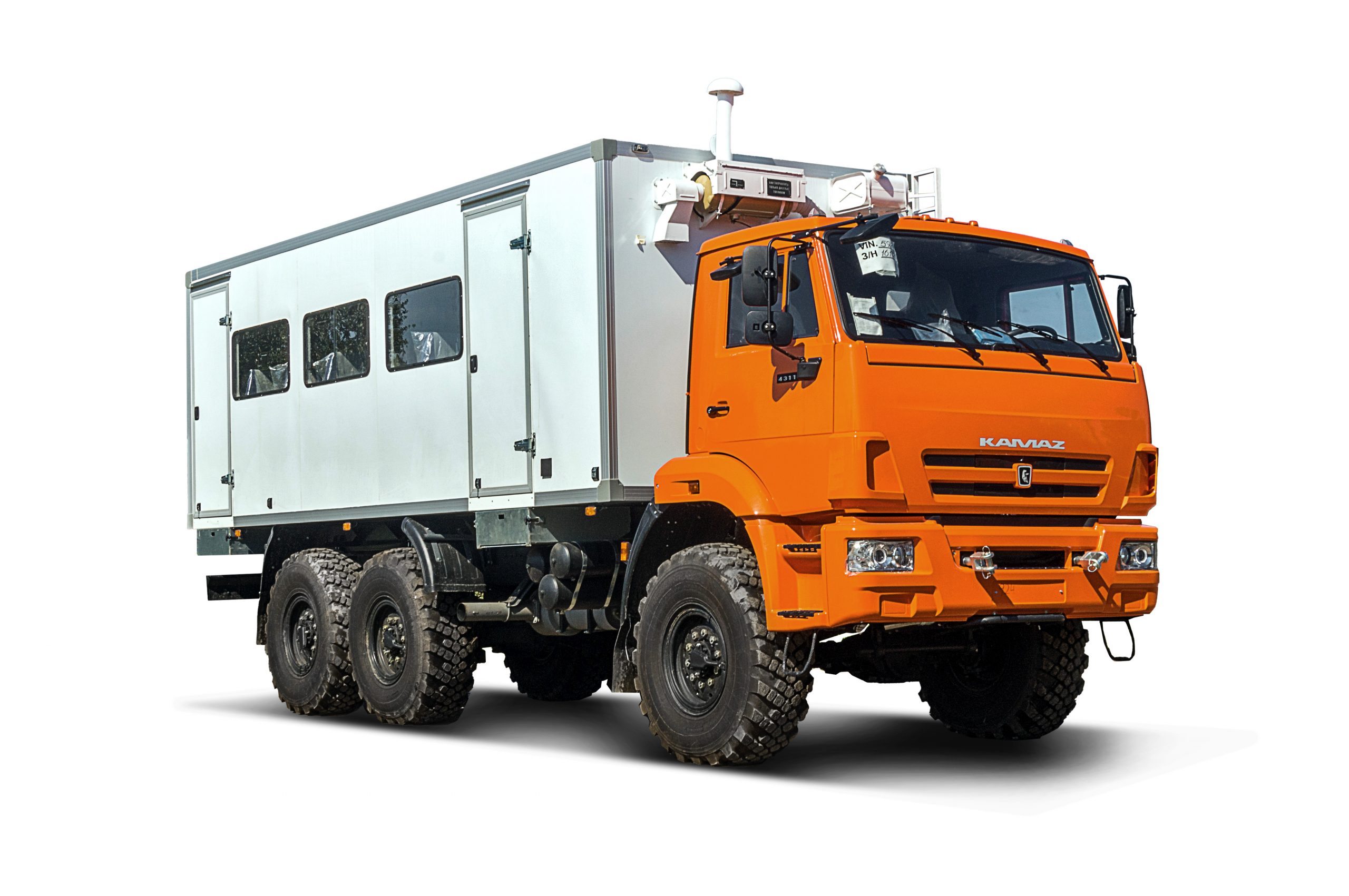 Вахтовый автобус на шасси КАМАЗ 43118 Завод коммерческого транспорта Рускомтранс Вахтовый автобус на шасси КАМАЗ 43118
