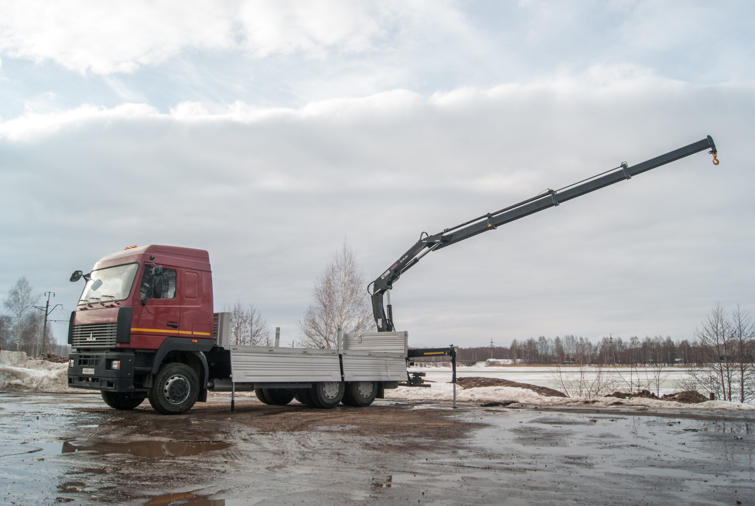 Кран-манипулятор Hiab XS 166 B3 DUO на шасси МАЗ 6312 Завод коммерческого транспорта Рускомтранс Кран-манипулятор Hiab XS 166 B3 DUO на шасси МАЗ 6312 — изображение 11